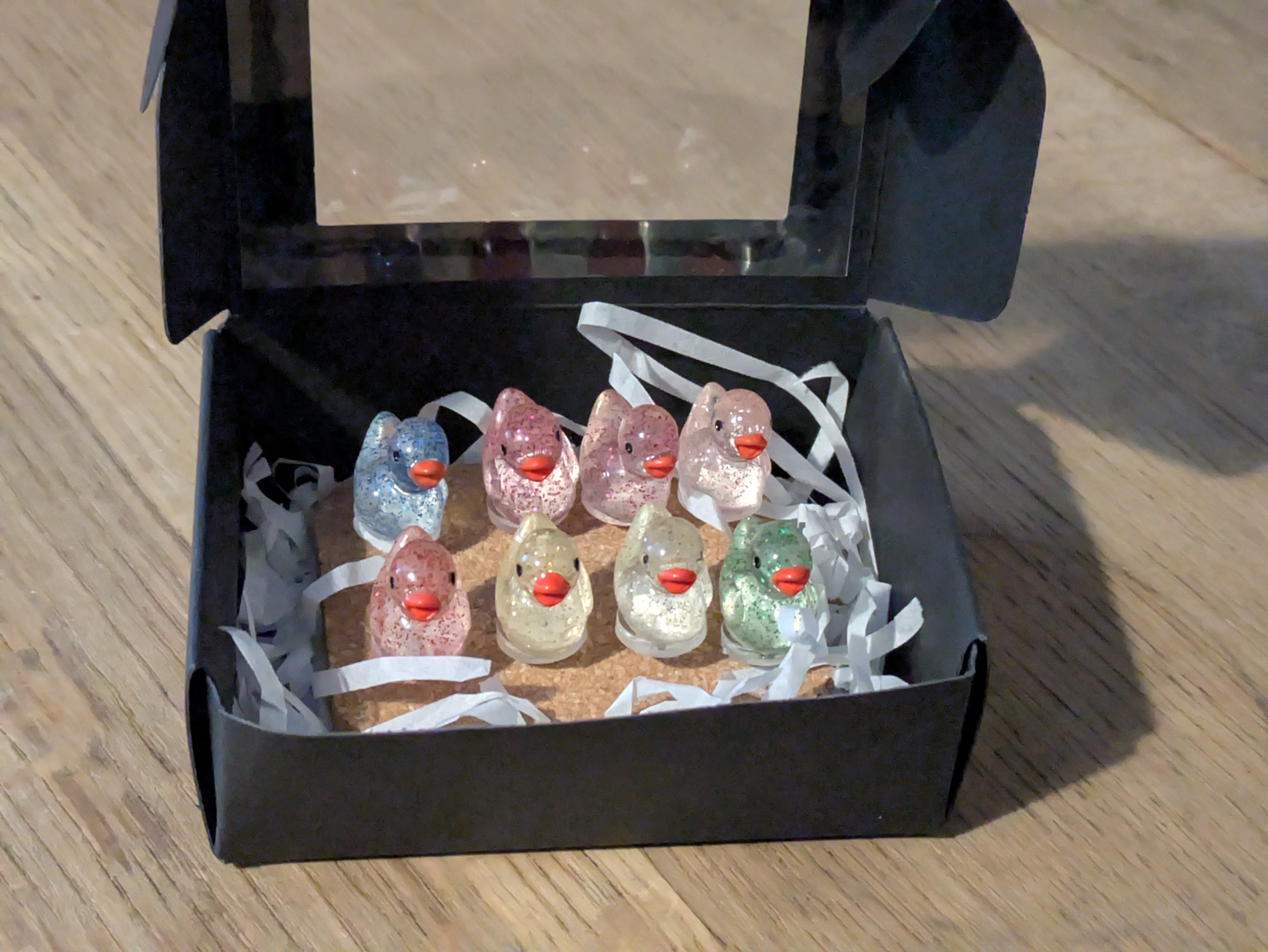 Glittery Tiny Ducks Collection